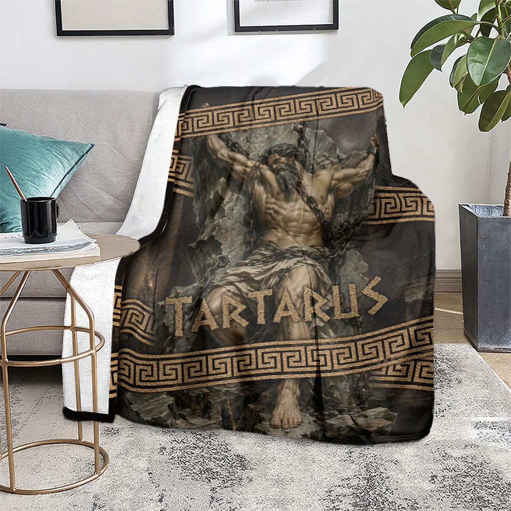 Tartarus Greek Mythology Blanket Chained Titan Classical Art
