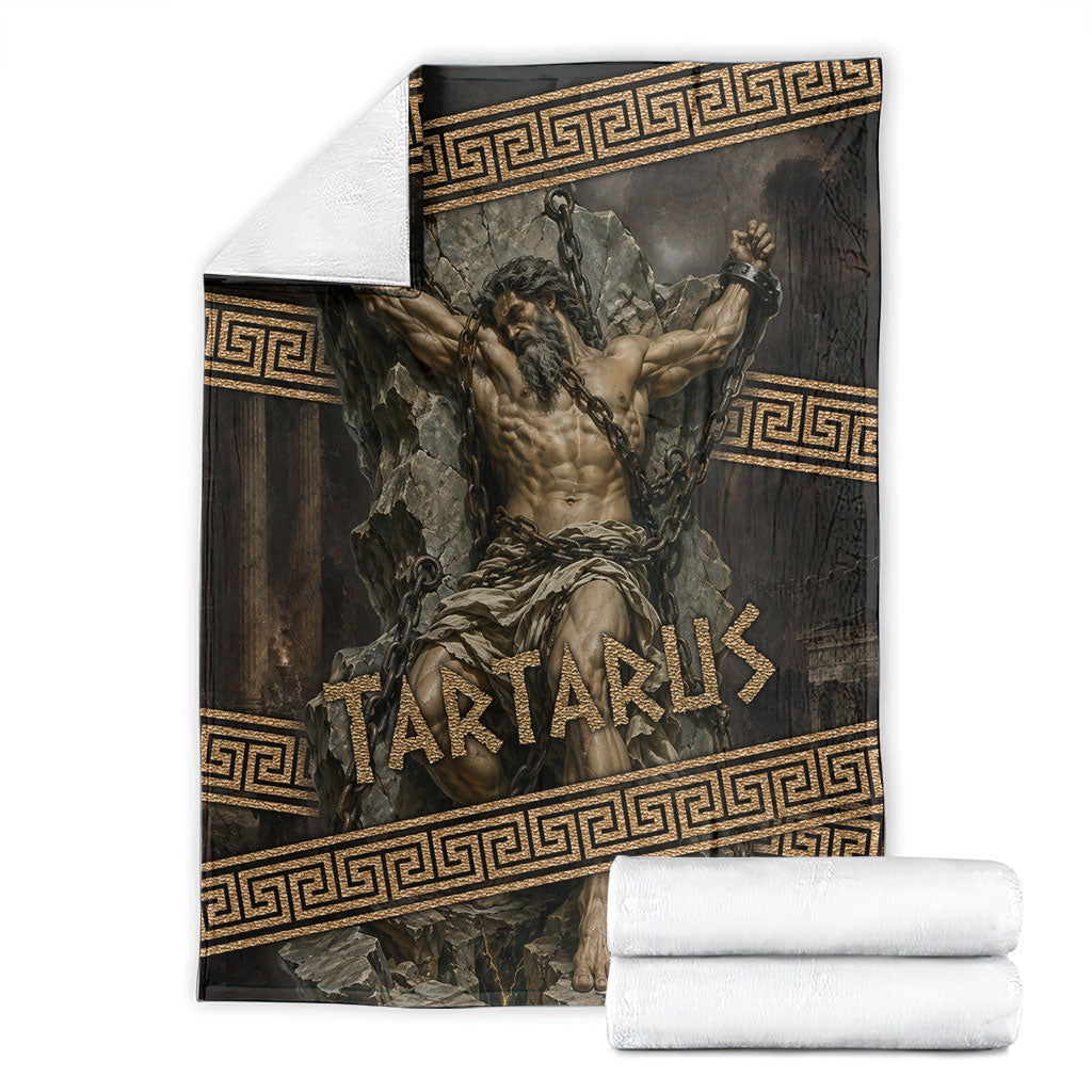 Tartarus Greek Mythology Blanket Chained Titan Classical Art