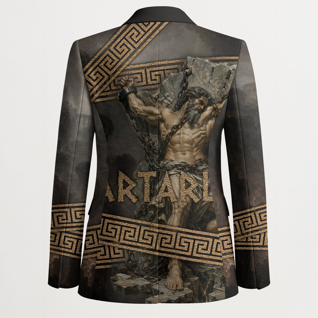 Tartarus Greek Mythology Blazer Chained Titan Classical Art
