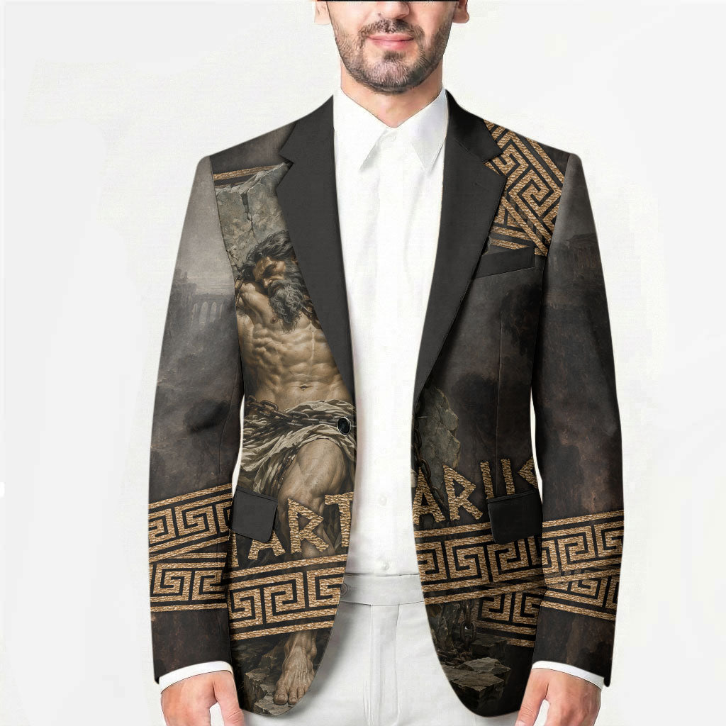 Tartarus Greek Mythology Blazer Chained Titan Classical Art