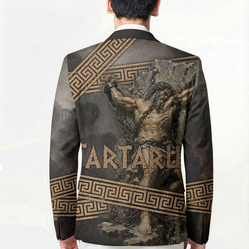 Tartarus Greek Mythology Blazer Chained Titan Classical Art