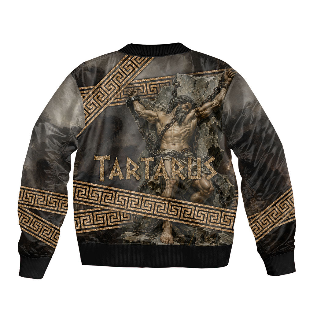 Tartarus Greek Mythology Bomber Jacket Chained Titan Classical Art