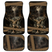 Tartarus Greek Mythology Car Mats Chained Titan Classical Art