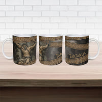 Tartarus Greek Mythology Ceramic Mug Chained Titan Classical Art