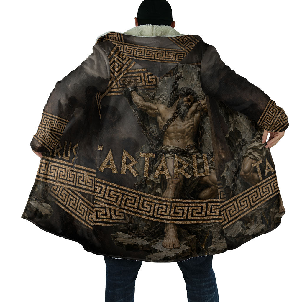 Tartarus Greek Mythology Cloak Chained Titan Classical Art