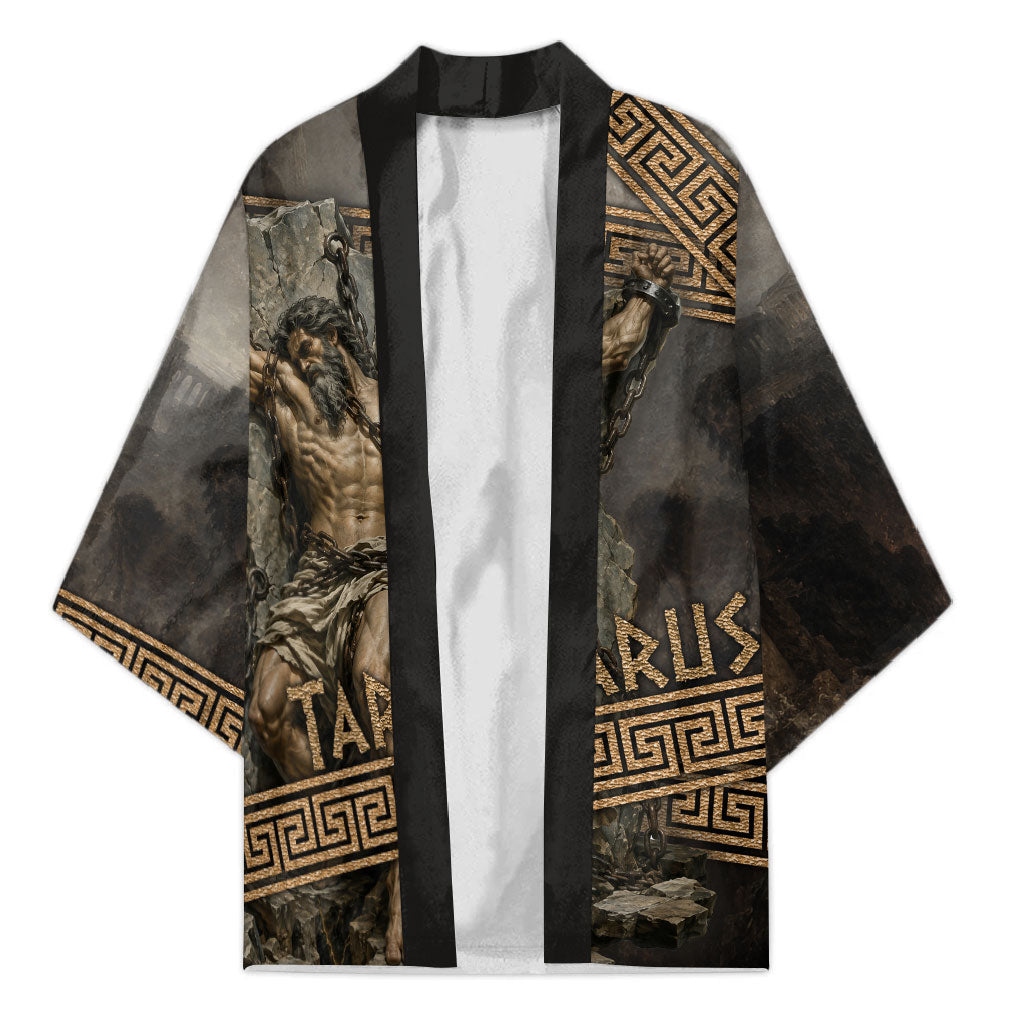 Tartarus Greek Mythology Kimono Chained Titan Classical Art