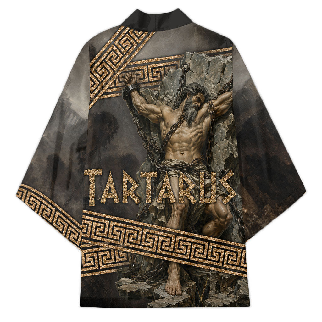 Tartarus Greek Mythology Kimono Chained Titan Classical Art
