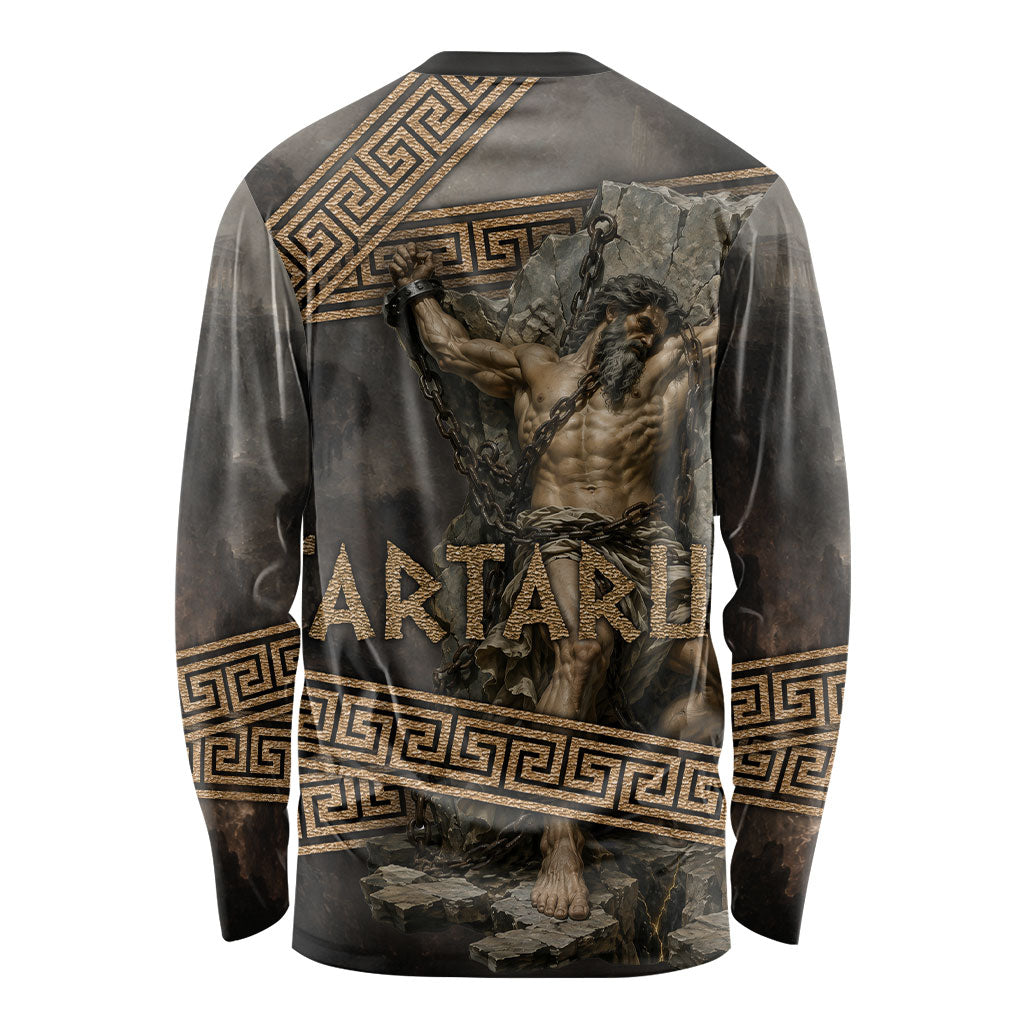 Tartarus Greek Mythology Long Sleeve Shirt Chained Titan Classical Art