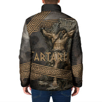Tartarus Greek Mythology Padded Jacket Chained Titan Classical Art