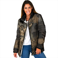 Tartarus Greek Mythology Padded Jacket Chained Titan Classical Art