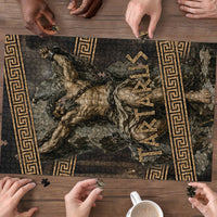 Tartarus Greek Mythology Puzzle Chained Titan Classical Art