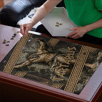 Tartarus Greek Mythology Puzzle Chained Titan Classical Art