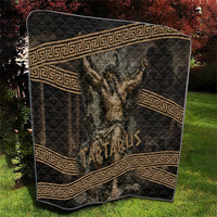Tartarus Greek Mythology Quilt Chained Titan Classical Art
