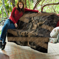 Tartarus Greek Mythology Quilt Chained Titan Classical Art
