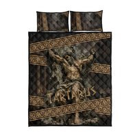 Tartarus Greek Mythology Quilt Bed Set Chained Titan Classical Art