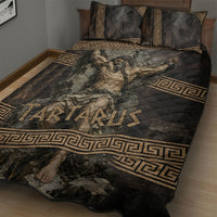 Tartarus Greek Mythology Quilt Bed Set Chained Titan Classical Art