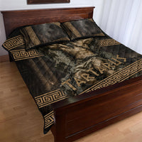 Tartarus Greek Mythology Quilt Bed Set Chained Titan Classical Art
