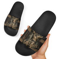Tartarus Greek Mythology Slide Sandals Chained Titan Classical Art