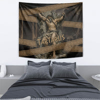Tartarus Greek Mythology Tapestry Chained Titan Classical Art