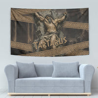 Tartarus Greek Mythology Tapestry Chained Titan Classical Art