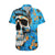 Grafity Skull Hawaiian Shirt Street Style Skull Colorful Abstract Art - Wonder Print Shop