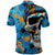 Grafity Skull Polo Shirt Street Style Skull Colorful Abstract Art - Wonder Print Shop