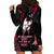 Skull Pattern Hoodie Dress The Time Is Aways Right To Do What Is Right - Wonder Print Shop