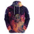 Skull Hoodie I Need More Space Cosmic Style - Wonder Print Shop