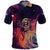 Skull Polo Shirt I Need More Space Cosmic Style - Wonder Print Shop