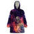 Skull Wearable Blanket Hoodie I Need More Space Cosmic Style - Wonder Print Shop