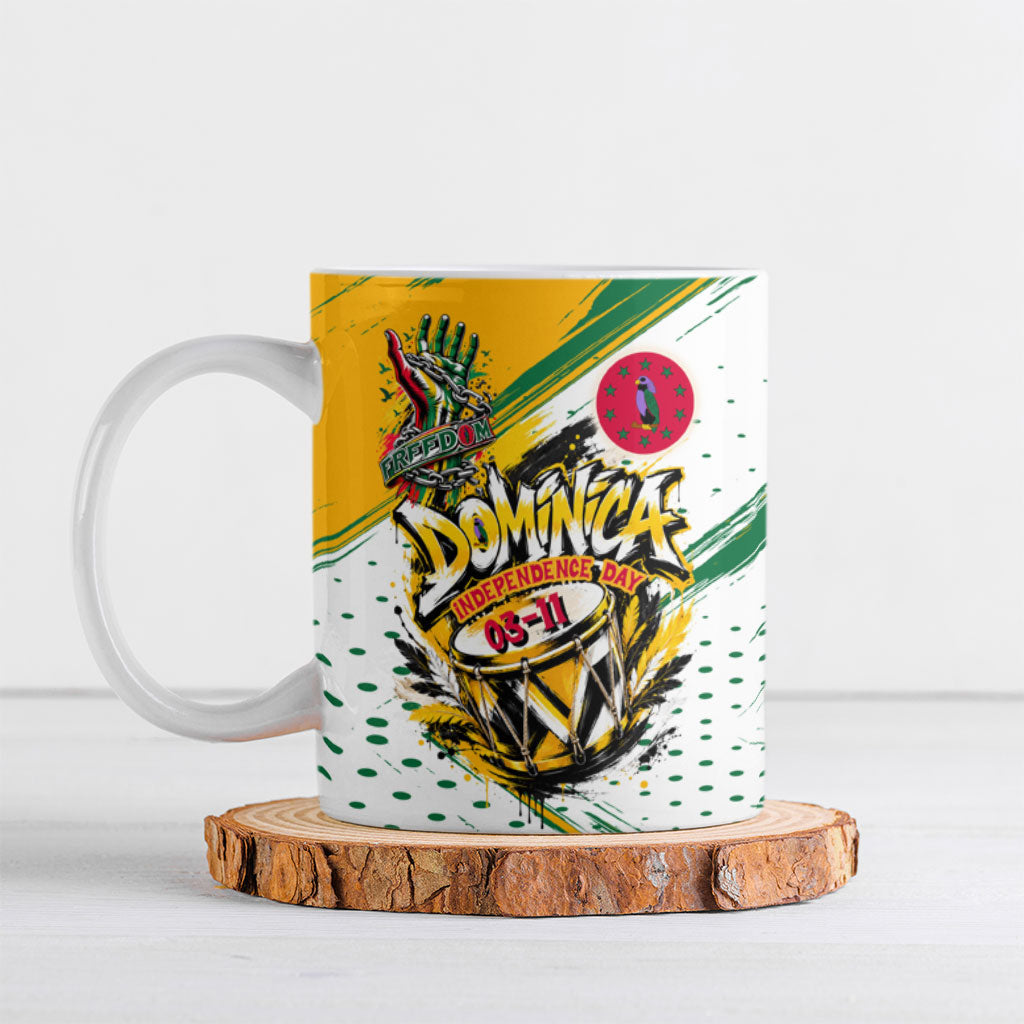 Dominica Independence Day Ceramic Mug Caribbean Culture Island Pride