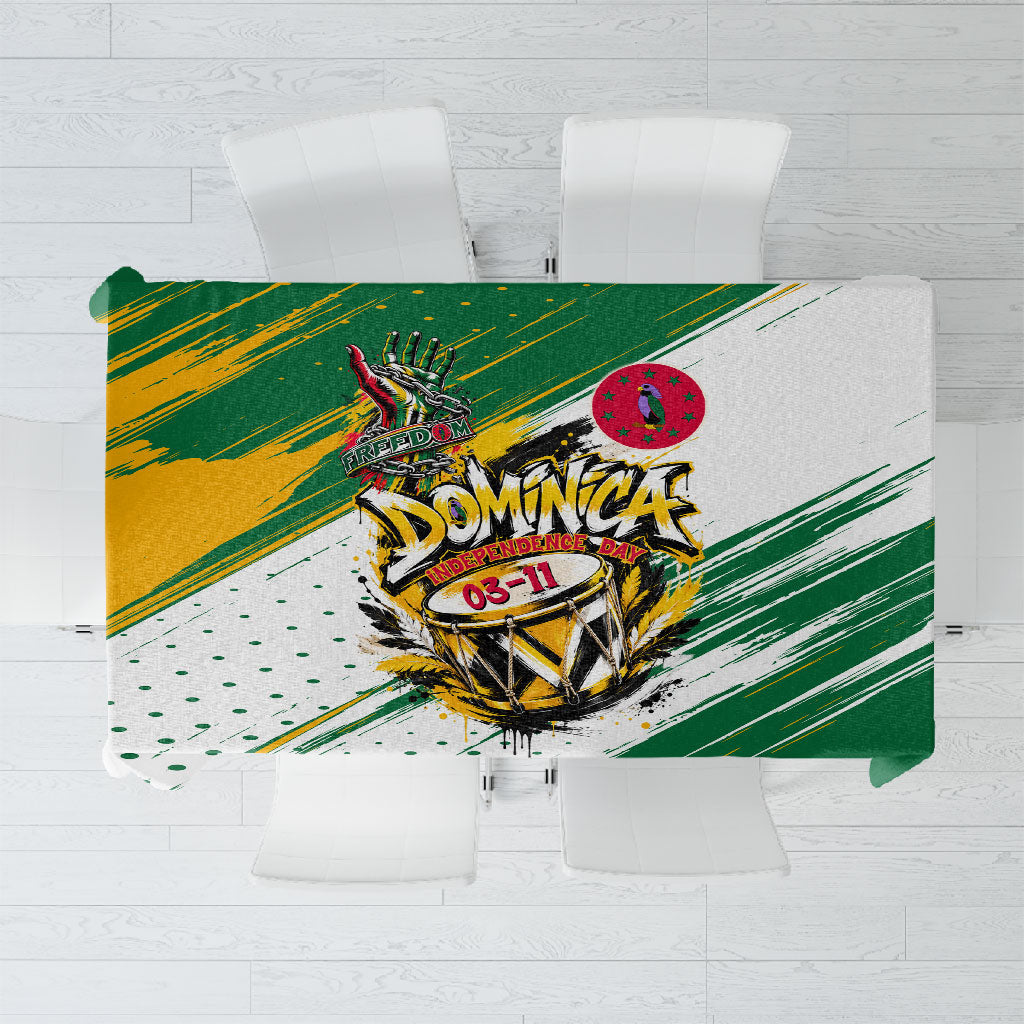 Dominica Independence Day Tablecloth Caribbean Culture Island Pride