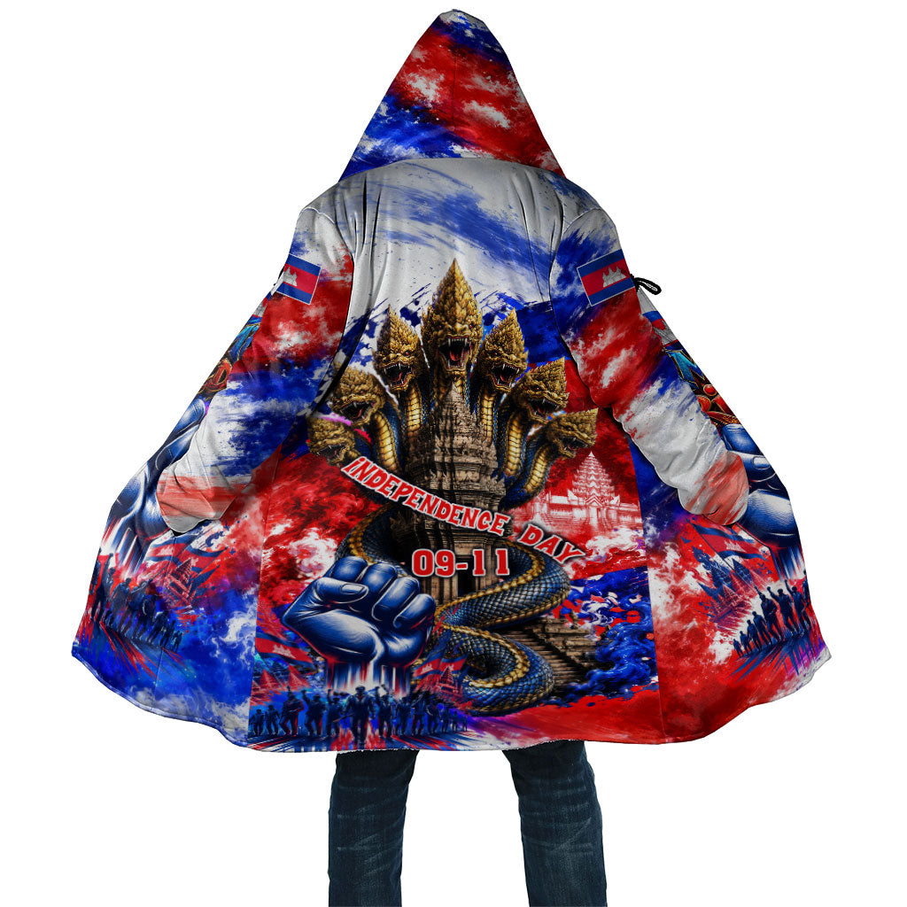 Cambodia Independence Day Cloak Cambodia Heritage Flag Patriotic Naga Serpent
