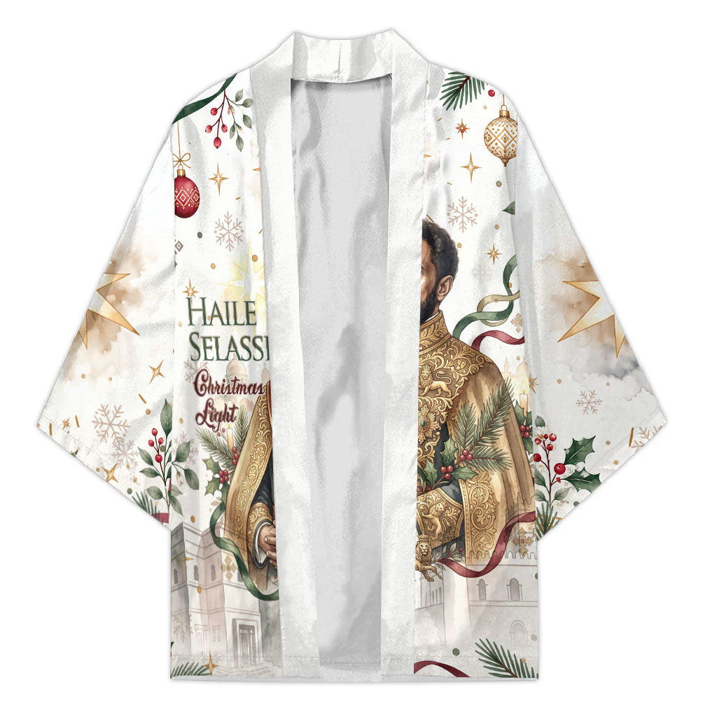 Ethiopia Haile Selassie Christmas Kimono Royal Ethiopian Orthodox Vintage Style
