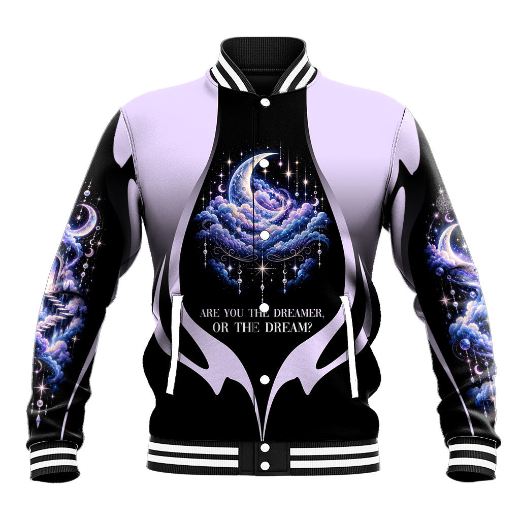 Life Is But A Dream Baseball Jacket Mystical Cosmic Fantasy Surreal Dreamscape