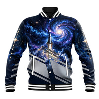 My Five Year Plan Leave The Solar System Rocket Baseball Jacket Cosmic Galaxy Outer Space Exploration Sci Fi Astronomy