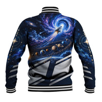 My Five Year Plan Leave The Solar System Rocket Baseball Jacket Cosmic Galaxy Outer Space Exploration Sci Fi Astronomy