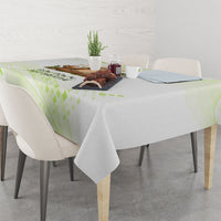 Meditating Sloth Hermit Day Tablecloth Just Breathe Mindfulness Coffee Animal
