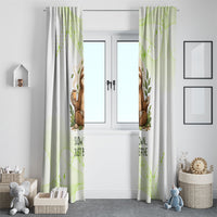 Meditating Sloth Hermit Day Window Curtain Just Breathe Mindfulness Coffee Animal