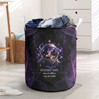 Hermit Day Astronaut Coffee Laundry Basket Lost In My Own Space Cosmic Graphic