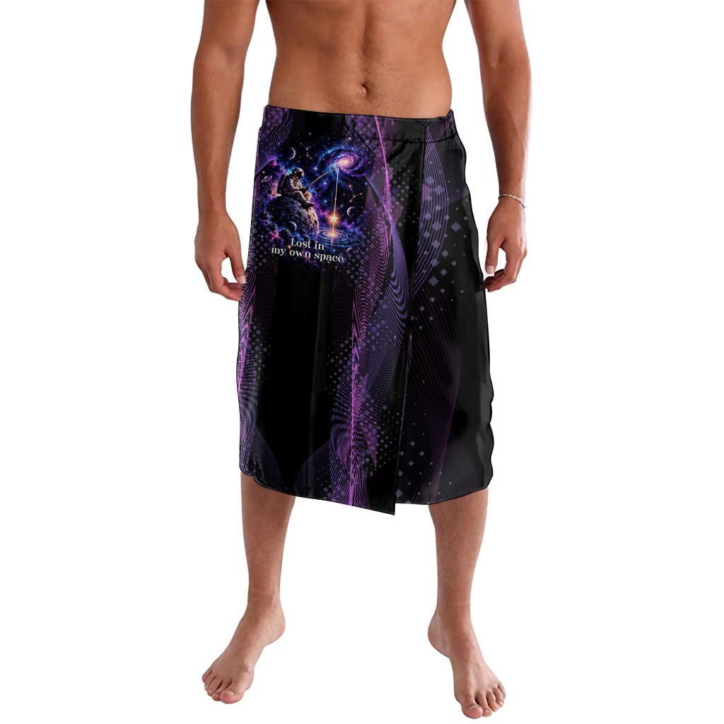 Hermit Day Astronaut Coffee Lavalava Lost In My Own Space Cosmic Graphic