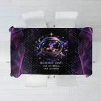 Hermit Day Astronaut Coffee Tablecloth Lost In My Own Space Cosmic Graphic