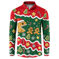 Gingerbread Cookies Christmas Button Sweatshirt Cute Arcade Game Candy Cane Merry Christmas
