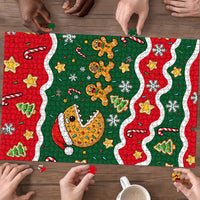 Gingerbread Cookies Christmas Puzzle Cute Arcade Game Candy Cane Merry Christmas