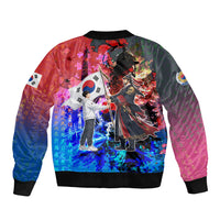 South Korea Flag Day Bomber Jacket National Pride - Traditional Warrior - Modern History