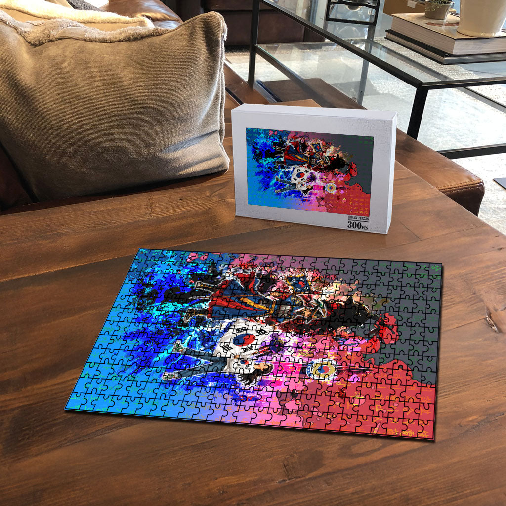 South Korea Flag Day Puzzle National Pride - Traditional Warrior - Modern History