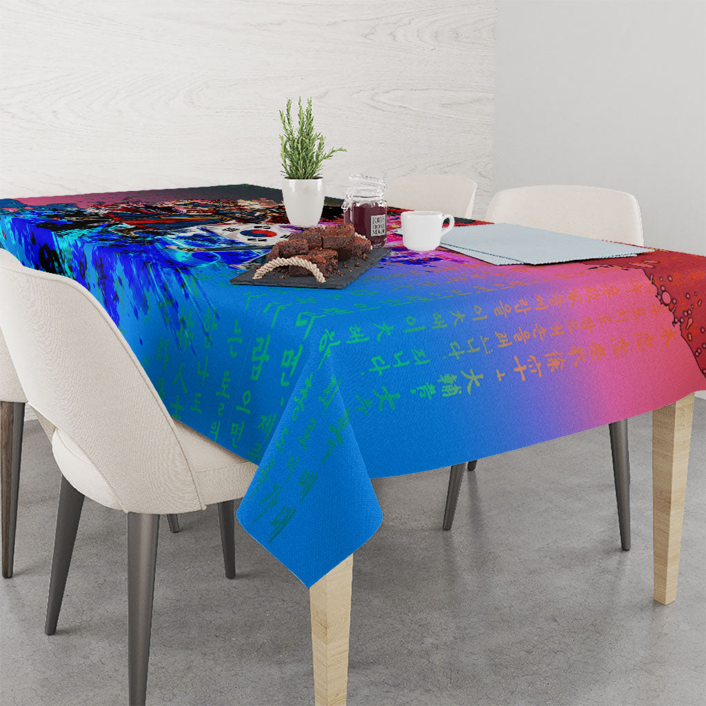South Korea Flag Day Tablecloth National Pride - Traditional Warrior - Modern History