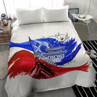 South Korea Flag Day Bedding Set Patriotic Cultural Landmarks Map