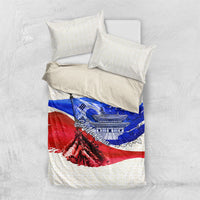 South Korea Flag Day Bedding Set Patriotic Cultural Landmarks Map