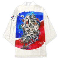 South Korea Flag Day Kimono Patriotic Cultural Landmarks Map